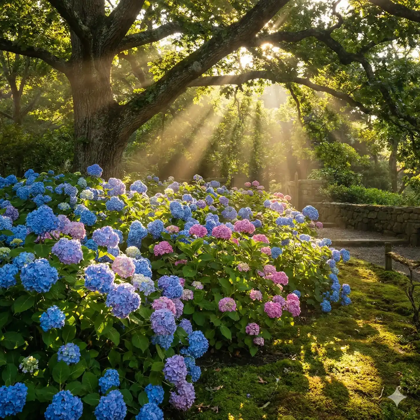 Que planter en Juin ? Les Hortensias et les premiers Lauriers-Roses