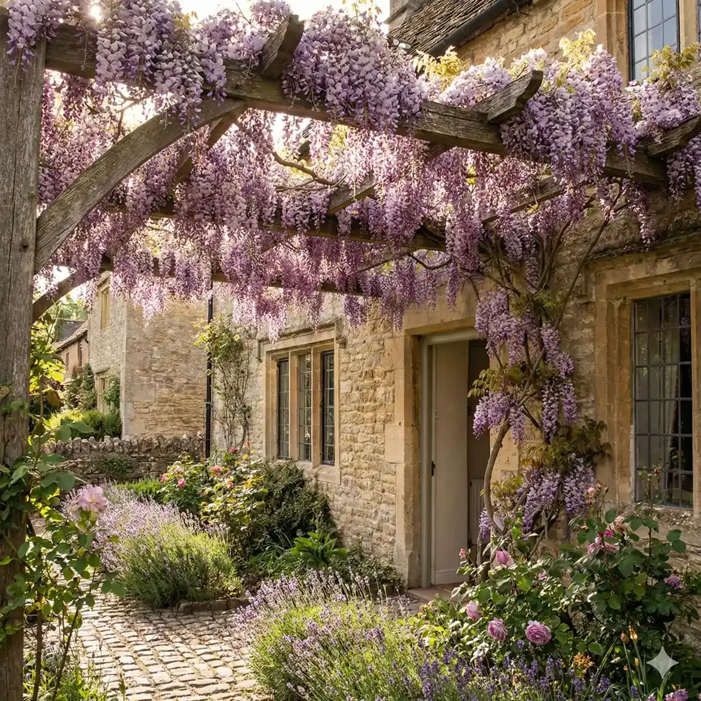 Que faire en Mai ? Installez vos plantes grimpantes : Glycines, Chèvrefeuilles et Jasmins