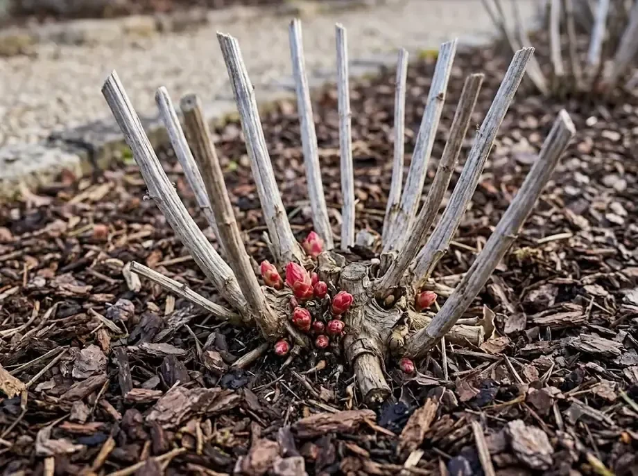 gros plan sur une motte d'hibiscus des marais posée sur un mélange terre-compost-perlite, avant plantation en butte