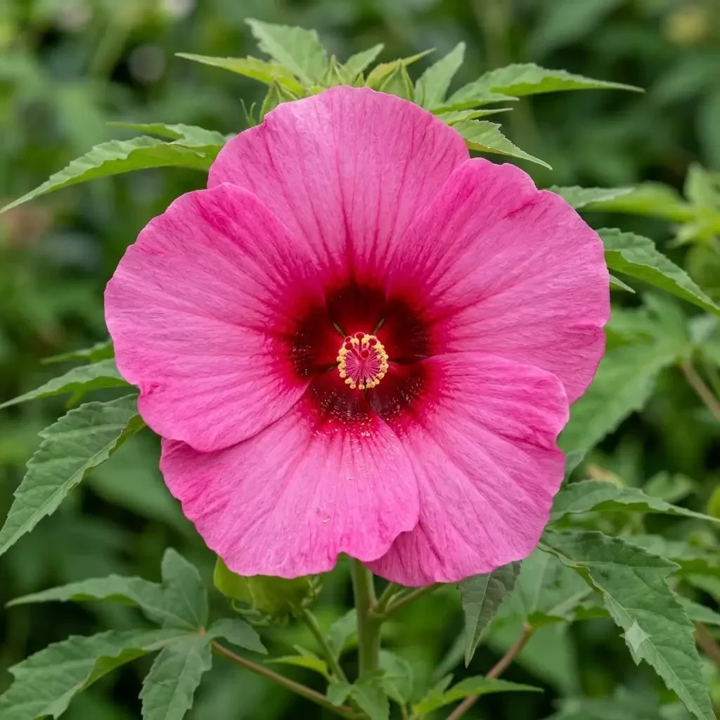 planche de comparaison des 7 coloris de fleurs, gros plan sur chaque corolle côte à côte